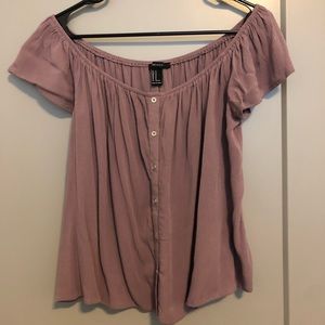 Forever 21 off the shoulder blouse
